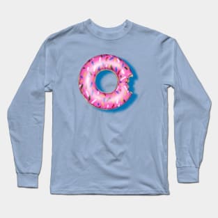 Donut Ring Float Long Sleeve T-Shirt